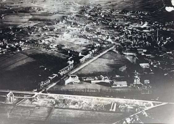 Luchtfoto wageningen 1944 - RJ Army Merchandise