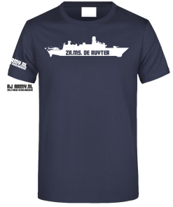 Zr.Ms. de Ruyter silhouette
