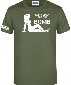 EOD vrouw the bomb