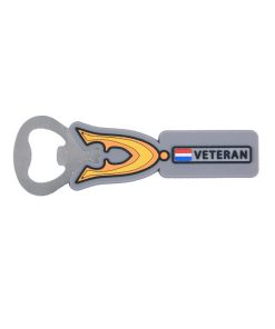 Flesopener 3D PVC Dutch Veteran