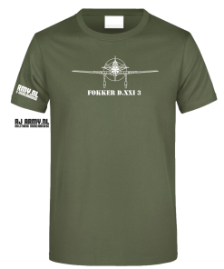 Fokker D.XXI 3 voorkant