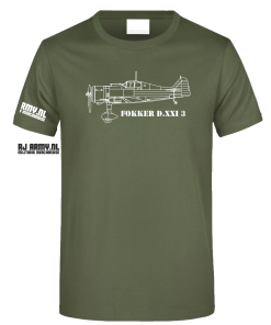 Fokker D.XXI 3 zijkant