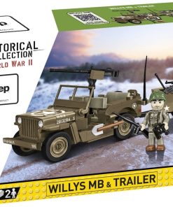 COBI 3132 WILLYS MB & Trailer