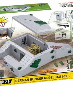 COBI 3136 German Bunker Regelbau 667