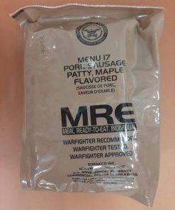 US MRE menu 17