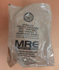 US MRE menu 20