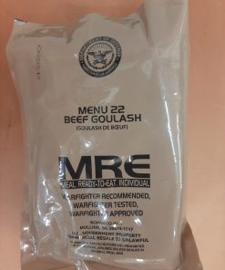 US MRE menu 22