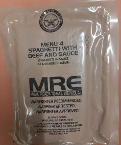 US MRE menu 4
