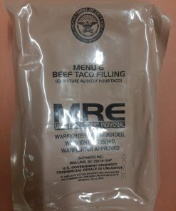 US MRE menu 6