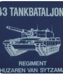 43 Tankbataljon Regiment huzaren van sytzama